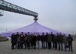 Відкрите практичне заняття зі студентами інженерно-технологічного факультету на ПАТ «Лебединський насінневий завод»
