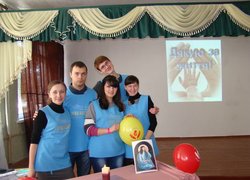 Ярова Наташа - волонтер Служби милосердя