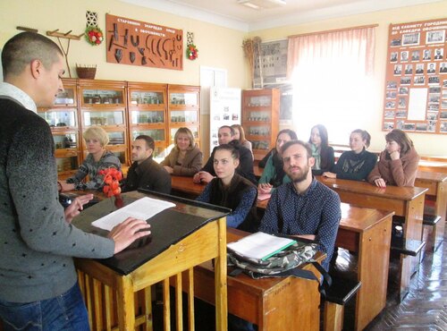 Засідання наукового студентського гуртка