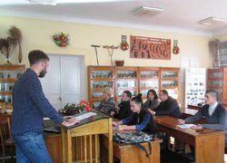 Засідання наукового студентського гуртка