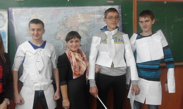 Інтерактивна гра з учнями 11 класу ЗОШ № 3