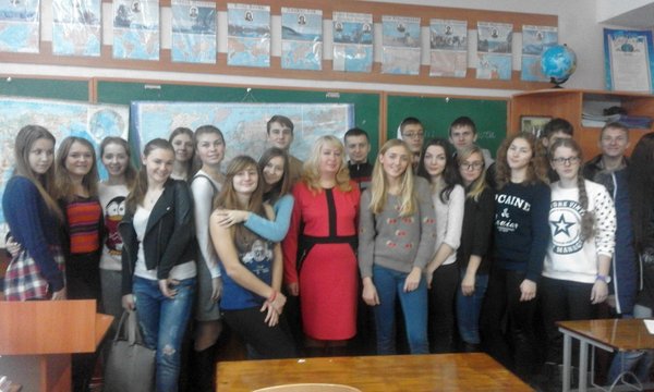 Інтерактивна гра з учнями 11 класу ЗОШ № 3