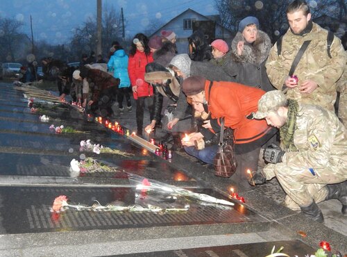 В Умані вшанували пам'ять жертв Голодомору