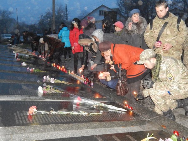 В Умані вшанували пам'ять жертв Голодомору