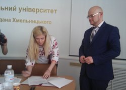 Підписано договір про співпрацю Рад молодих учених ВНЗ Черкащини