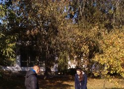 Пришпилювання стрічки на початку лінії