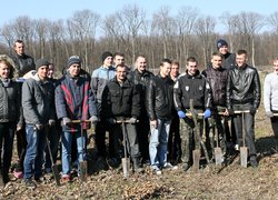Уманський НУС бере участь в озелененні