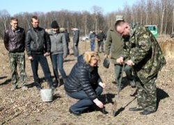 Уманський НУС бере участь в озелененні