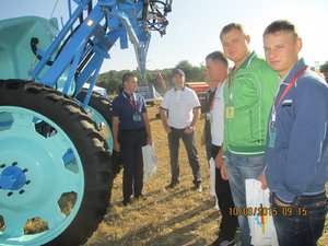 Уманський НУС – учасник Дня поля Німецького аграрного центру