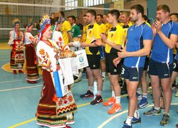 Відкриття фінальних ігор з волейболу на базі Уманського НУС