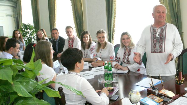 Зустріч ректора Уманського НУС зі студентським активом