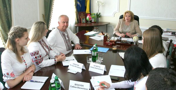 Зустріч ректора Уманського НУС зі студентським активом