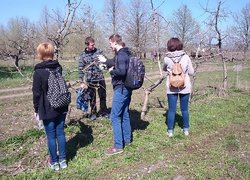 Практичне заняття в саду