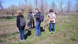 Практичне заняття в саду