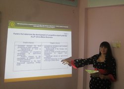 Продовжує роботу студентський науковий гурток кафедри менеджменту зовнішньоекономічної діяльності та логістики