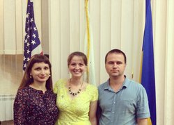 В Уманському НУС працює волонтер із Корпусу Миру США
