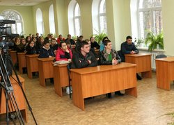 Презентація книги Миколи Томенка в Уманському національному університеті садівництва