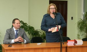 Презентація книги Миколи Томенка в Уманському національному університеті садівництва