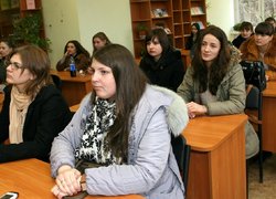Презентація книги Миколи Томенка в Уманському національному університеті садівництва