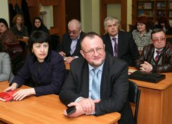 Презентація книги Миколи Томенка в Уманському національному університеті садівництва