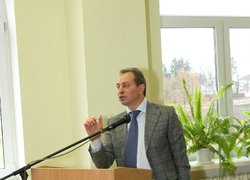 Презентація книги Миколи Томенка в Уманському національному університеті садівництва