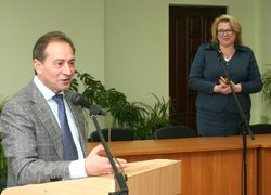 Презентація книги Миколи Томенка в Уманському національному університеті садівництва