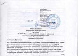 Зміни до плану використання бюджетних коштів на 2016 рік