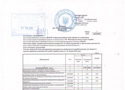 Довідка про зміни до кошторису № 7 від 24.05.2016 року
