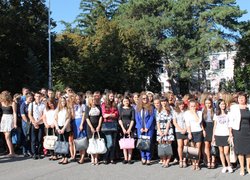 The First Bell Rang for the First Year Students of Uman National University of Horticulture