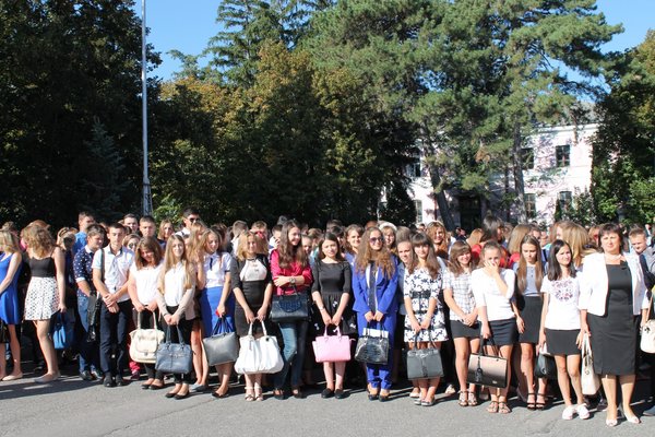The First Bell Rang for the First Year Students of Uman National University of Horticulture