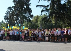 The First Bell Rang for the First Year Students of Uman National University of Horticulture