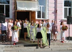 The First Bell Rang for the First Year Students of Uman National University of Horticulture