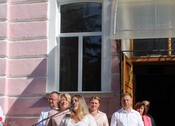 The First Bell Rang for the First Year Students of Uman National University of Horticulture
