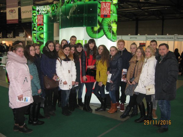 Студенти УНУС відвідали Міжнародну виставку «Fresh Business Expo»
