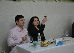Робочий момент дегустації.