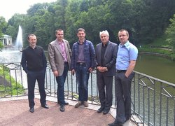 Колектив з Кіровоградського національного технічного університету в парку «Софіївка»