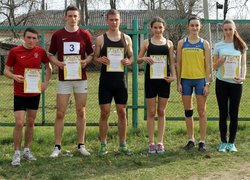 Переможці міського кросу серед студентів ВНЗ м. Умань