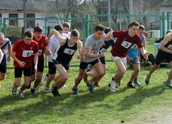 Старт на 2000м.
