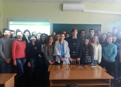 Перша велика презентація  «Завтра.ua» в Уманському національному університеті садівництва