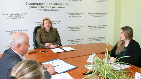 Зустріч керівництва із студентським активом