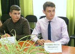 Студактив УНУС зустрівся з ректором університету