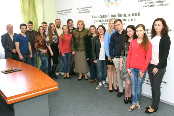 Зустріч керівництва із студентським активом