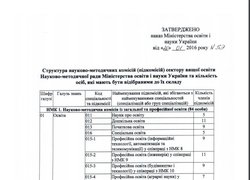 Оголошено конкурс до Науково-методичної ради МОН