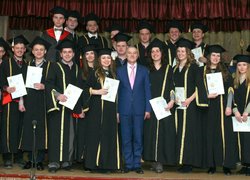 Магістри факультету агрономія Уманського національного університету садівництва