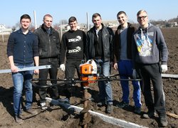 В Уманському НУС закладено яблуневий навчально-дослідний сад
