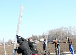 В Уманському НУС закладено яблуневий навчально-дослідний сад