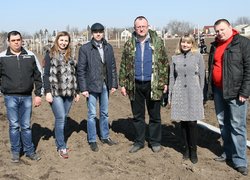 В Уманському НУС закладено яблуневий навчально-дослідний сад
