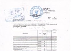 Довідка про зміни до кошторису на 2016 рік № 16 від 28.07.2016 року