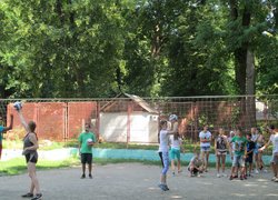 Спортивний табір Корпусу Миру США в Україні працює в Уманському НУС