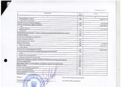 Звіт про рух матеріалів і продуктів харчування станом на 01.01.2017